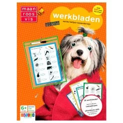 Maan Roos Vis - Werkbladen Eerste Halfjaar 5-7 Jaar