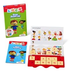 Mini Loco - Rompompom Pakket Taal & Lezen (4-6 Jaar) 10 Mini Loco - Rompompom Pakket Taal & Lezen (4-6 Jaar) -Bordspellen 6506556c