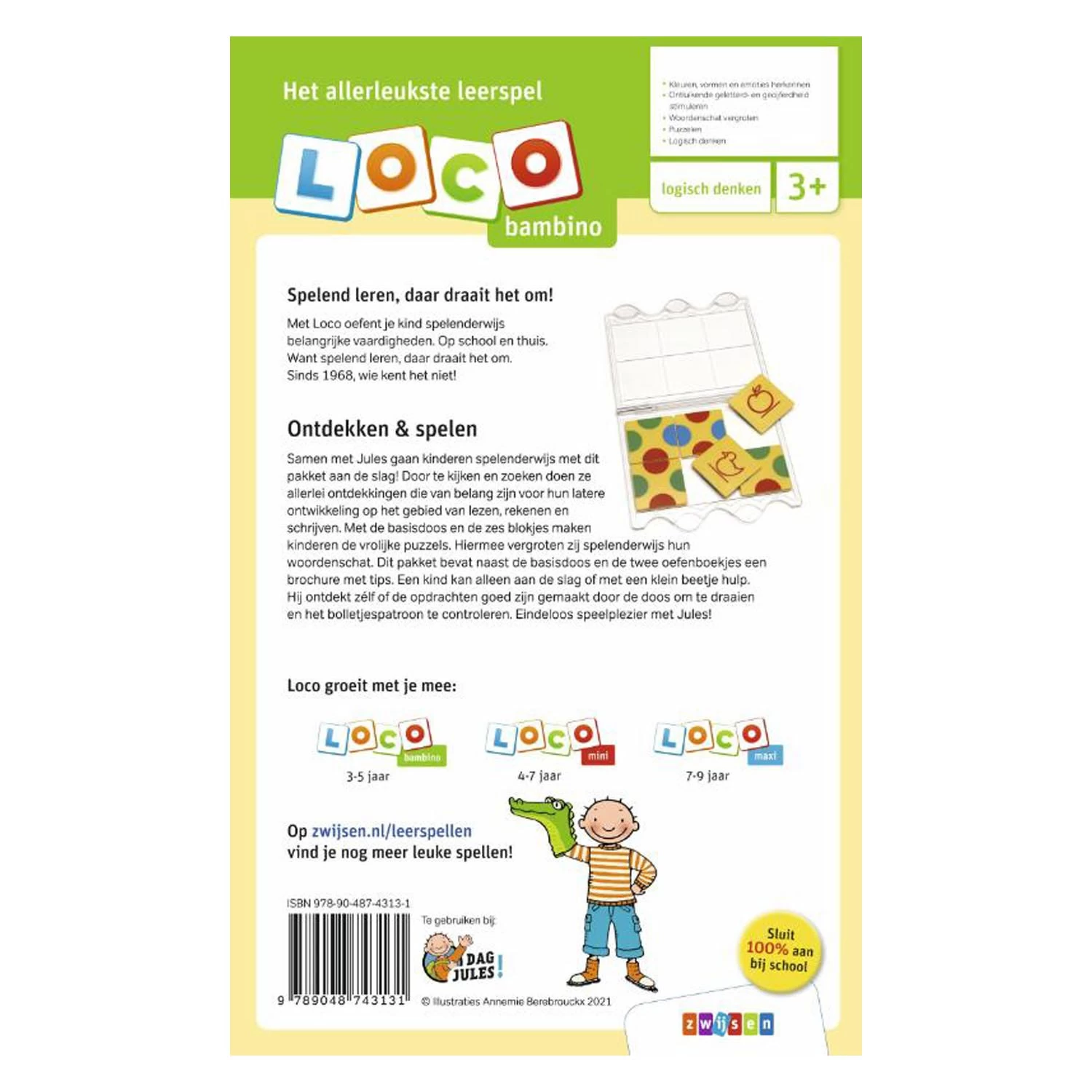 Bambino Loco Pakket Jules Ontdekken En Spelen (3-5 Jaar) 4 Bambino Loco Pakket Jules Ontdekken En Spelen (3-5 Jaar) - Afbeelding 2