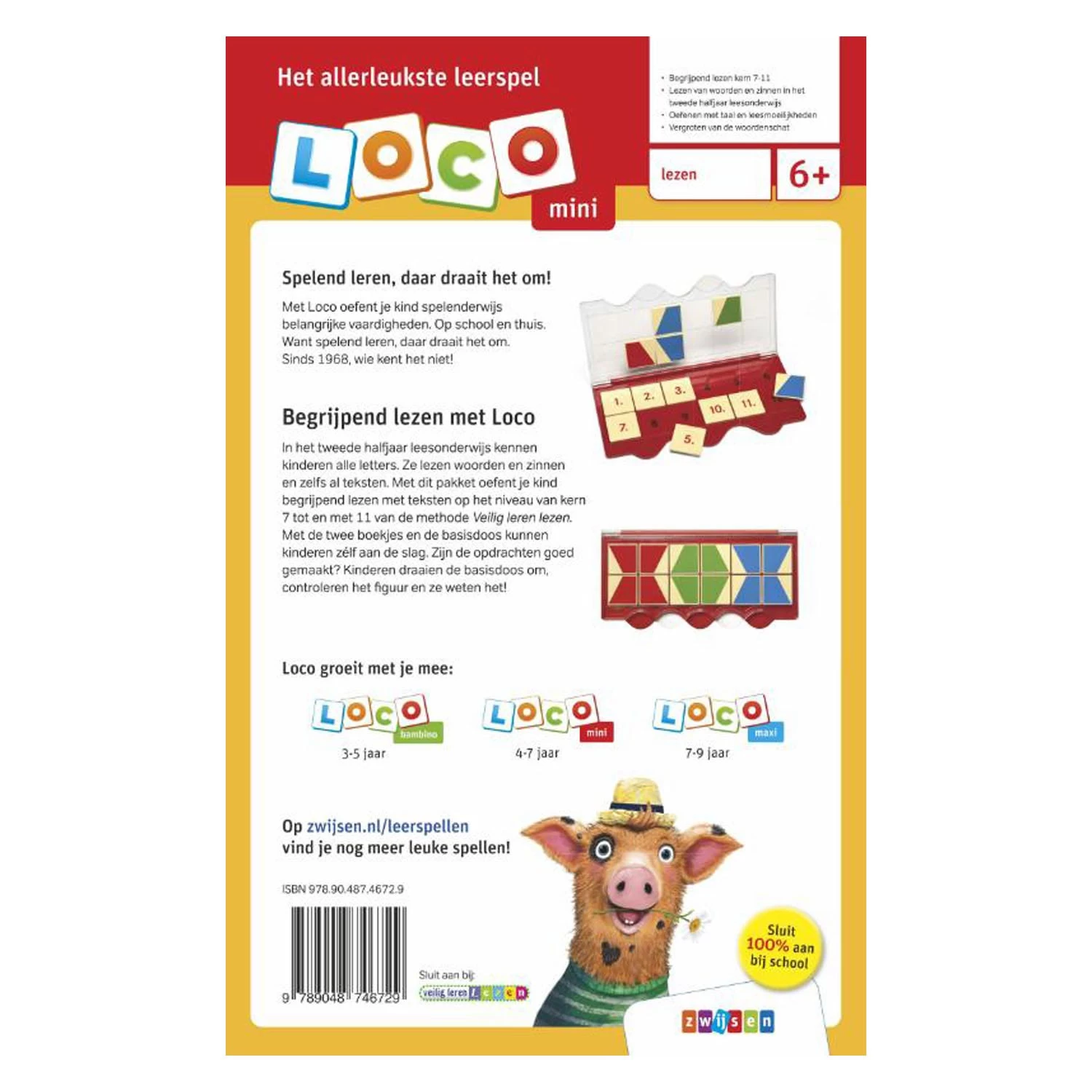 Mini Loco Veilig Leren Lezen Pakket Begr. Lezen Kern 7-11 4 Mini Loco Veilig Leren Lezen Pakket Begr. Lezen Kern 7-11 - Afbeelding 2