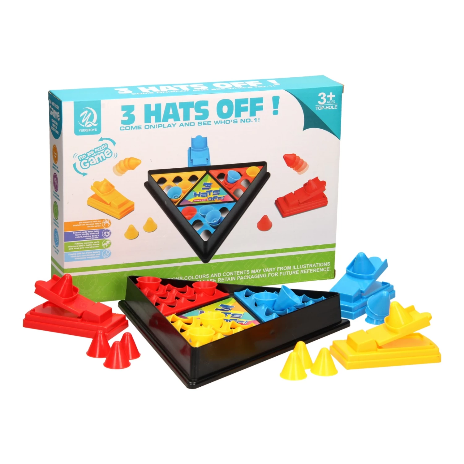 Gezelsschapspel Hoedje Springen! 3 Gezelsschapspel Hoedje Springen!